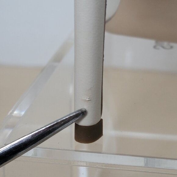 Banana Republic Treccia Braided Bone Leather Strappy Stiletto Heels Size 7M - Picture 7 of 16